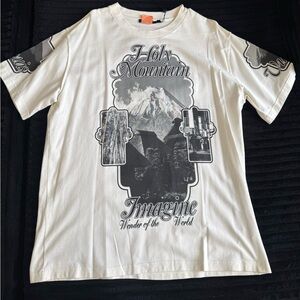 LOUIS VUITTONLV Holy Mountain Personality Print For Men White